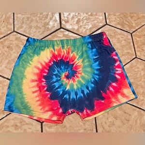 Vibrant Tie-Dye Shorts